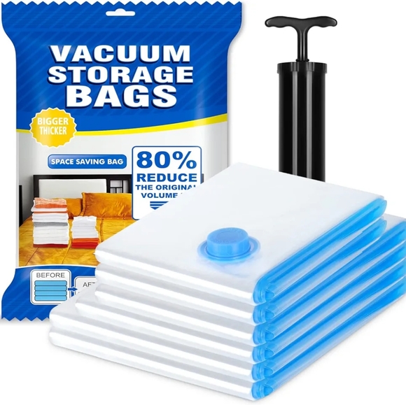 Vacuum Storage Bags 12 Pack Space Saver Vacuum Storage Bags - Picture 1 of 16